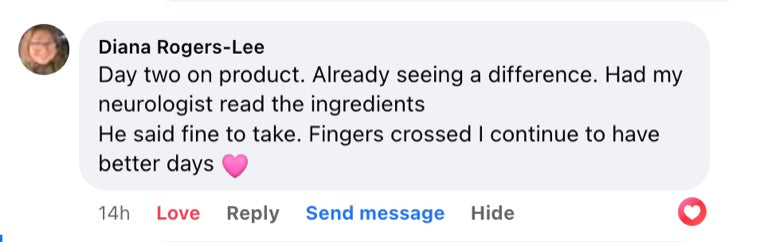Customer comment
