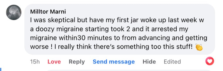 Customer comment