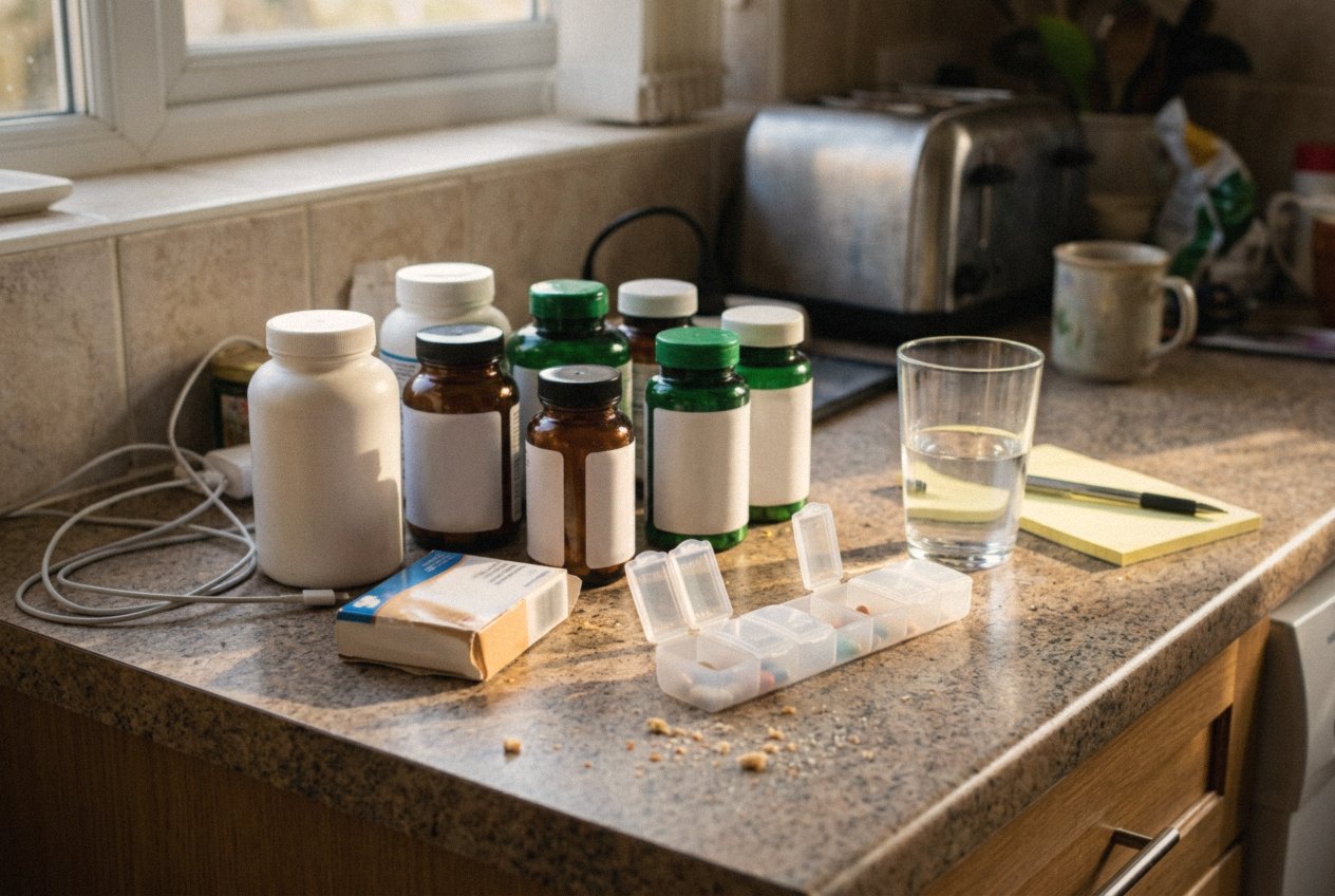 My kitchen counter after two years of trying